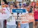 Mobilisation des kinés à Perpignan