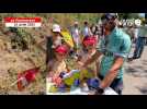 VIDÉO. Le butin de Nicolas après le passage de la caravane en Suisse normande