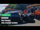 Morbecque : accident grave route de saint-venant
