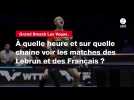 VIDÉO. Grand Smash Las Vegas. À quelle heure et sur quelle chaîne voir les matches des Lebrun et des Français ?