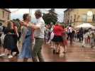 VIDÉO. Un bal populaire et un feu d'artifice pour célébrer les 81 ans de la Libération de Saint-Lô