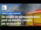 Un incendie impressionnant à Bruay-sur-l'Escaut