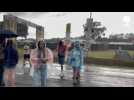 VIDÉO. Grosses pluies et orages juste avant le festival Art Sonic dans l'Orne