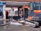Abbeville : rupture d'une canalisation d'eau potable dans le centre ville ce 11 août 2025