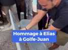 Un hommage rendu à Elias sur le port de Golfe-Juan, l'adolescent de 14 ans poignardé à Paris en janvier