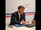 VIDÉO. Ukraine: « la volonté américaine est d'obtenir un cessez-le-feu », assure Emmanuel Macron