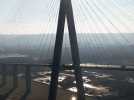 Le pont de Normandie vue du ciel