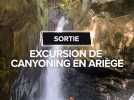Excursion de canyoning en Ariège