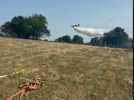 Charbonnat : largage d'un Air Tractor