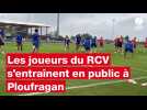 VIDÉO. Inédit près de Saint-Brieuc, le public a pu voir s'entraîner les joueurs du Rugby-club Vannes