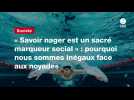 VIDEO. « Savoir nager est un sacré marqueur social » : pourquoi nous sommes inégaux face aux noyades