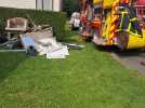 Feu de mobil-home au camping de Warlincourt-lès-Pas