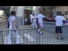 Les joueurs d'Anderlecht sont arrivés au Zimbru Stadium