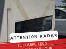 Attention radar : il flashe 1 000 voitures par jour