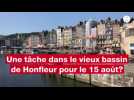 Une tâche dans le Vieux Bassin de Honfleur pour le 15 août ?