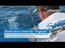 Immersion à bord du Neptune pour la première journée du championnat de France de pêche au thon