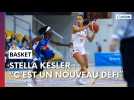 Stella Kesler, arrière du Champagne Basket Féminin, se confie