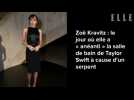Zoë Kravitz : le jour où elle a « anéanti » la salle de bain de Taylor Swift à cause d'un serpent