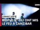 Bigflo et Oli sur la scène du Cabaret vert
