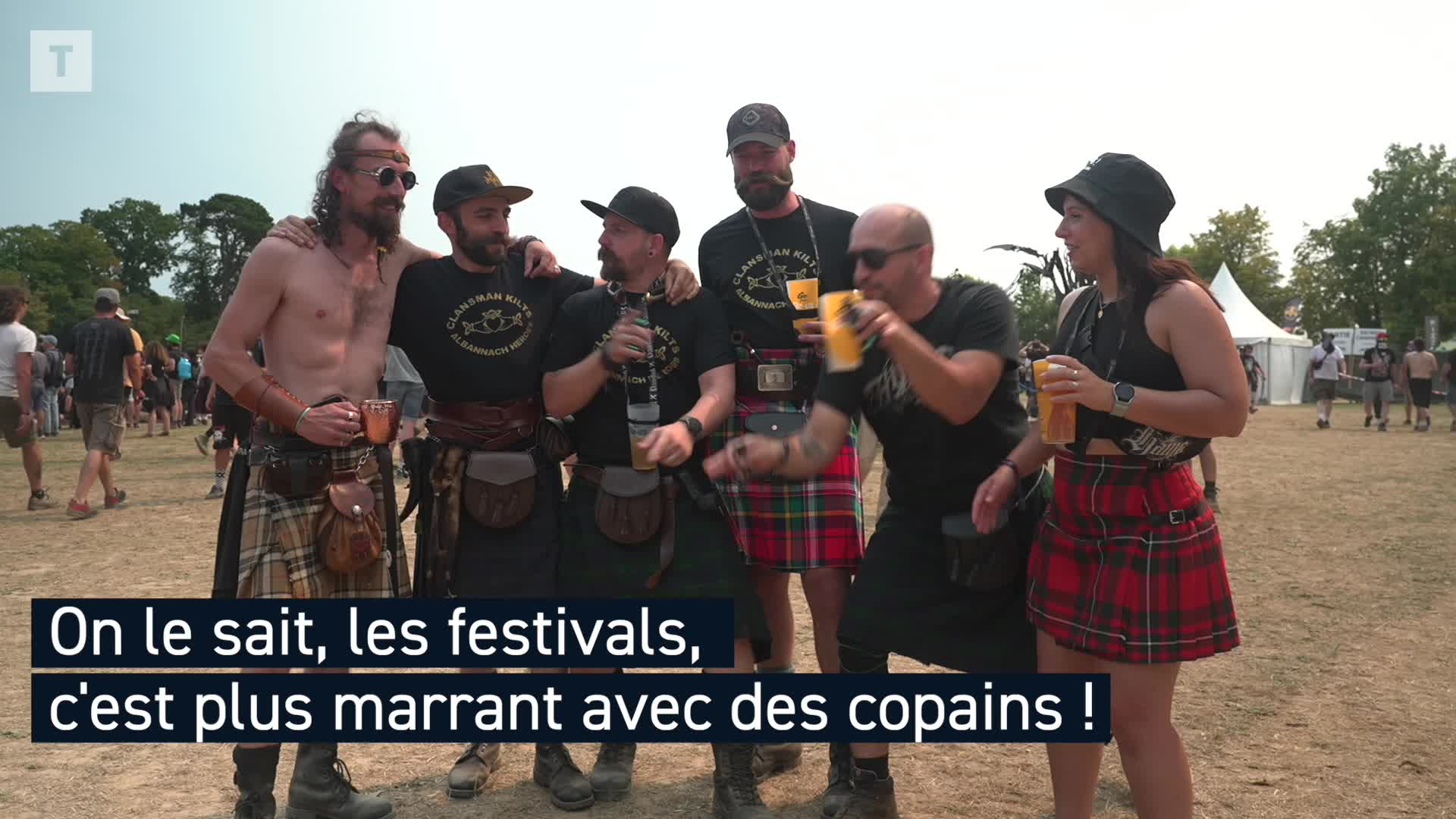 « On ne s'attendait pas à un tel engouement » : ces festivaliers en solo s'unissent pour vivre le Motocultor ensemble [vidéo]