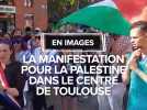 En images, la manifestation pour la Palestine à Toulouse