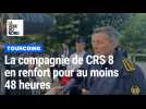Renforts de CRS à Tourcoing après les trois fusillades.