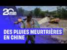 En Chine, 30 morts et 80.000 personnes évacuées après des inondations