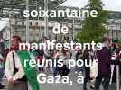 À Amiens : une soixantaine de manifestants réunis « pour dénoncer la famine » à Gaza