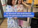 Nice : ils donnent des ordinateurs pour les personnes démunies