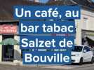 Un café au bar tabac épicerie Salzet de Bouville