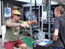 Du lever de coude au levage de poids : ces visiteurs qui transpirent à la Foire aux vins de Colmar