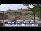 Le Journal - 30/07/2025 - CHEMILLE-SUR-INDROIS / Le lac entièrement vidangé en pleine saison