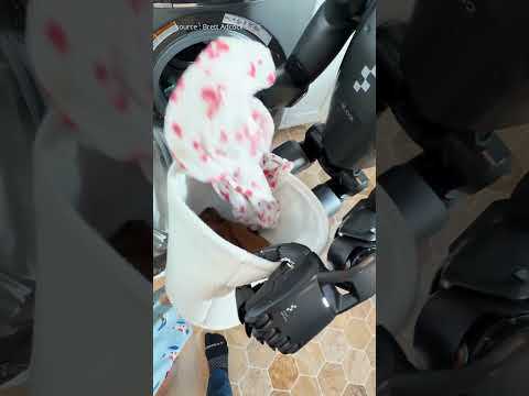 Ce robot fait la lessive À VOTRE PLACE ! #shorts