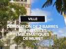 Démolition de deux barres d'immeubles emblématiques de Muret
