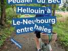 A vélo entre Le-Bec-Hellouin et Le-Neubourg