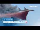 Un incendie en cours aux Pennes-Mirabeau