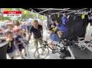 VIDÉO. Tour de France Femmes : les enfants défient le chronomètre à Angers