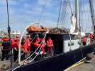 Voiles de Légende Dunkerque : départ des premiers voiliers et beaucoup de monde sur les quais