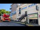 VIDÉO. Un incendie touche le bowling Le Macao, dans le centre-ville de Saint-Lô