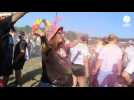 VIDÉO. Près de 2 600 participants à la deuxième édition du Color festival, près de Honfleur