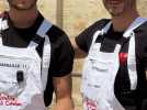 Tom et Benoit sont les champions de France de courses d'escargots