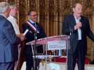 Arras : Gervais Martel, l'ancien président du RC Lens, honoré par la ville