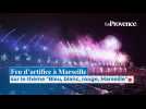 Feu d'artifice à Marseille sur le thème 