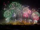 Feu d'artifice de Carcassonne : la cité s'embrase