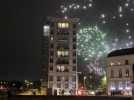 feu d'artifice à Lille, depuis le quai du Wault