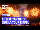 Les plus belles images du feu d'artifice du 14 juillet à Paris