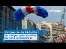 Cérémonie du 14-Juillet : les images spectaculaires du défilé à Marseille