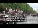 14 juillet, jour de Fête nationale en France : revivez le traditionnel défilé militaire de Paris en images