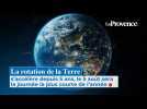 La rotation de la Terre s'accélère depuis 5 ans, le 5 août sera la journée la plus courte de l'année