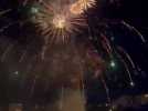 Le feu d'artifice a plu au public !